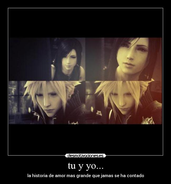 tu y yo... - la historia de amor mas grande que jamas se ha contado