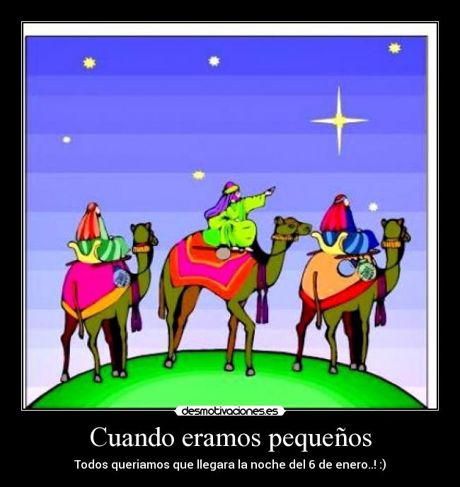 Cuando eramos pequeños -