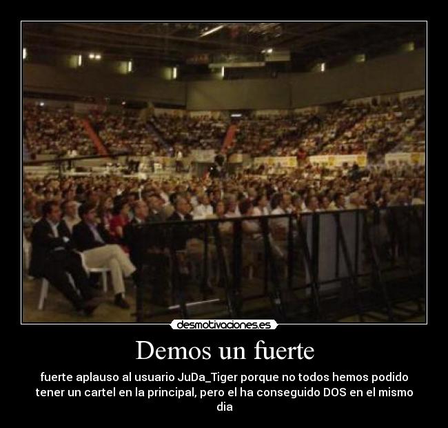 carteles apluso judatiger merece desmotivaciones