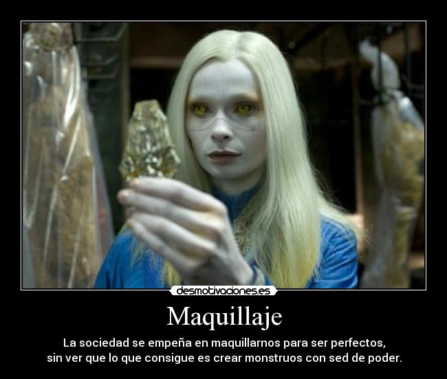 carteles maquillaje desmotivaciones