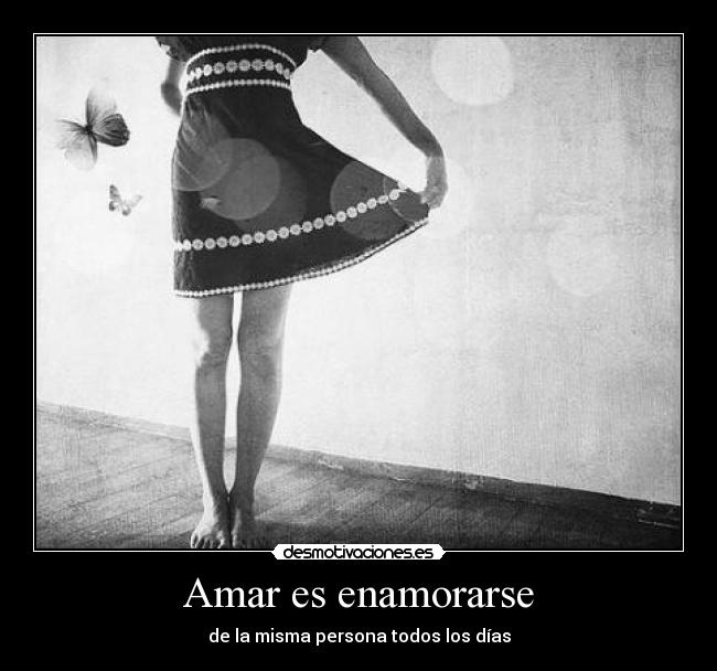 Amar es enamorarse -