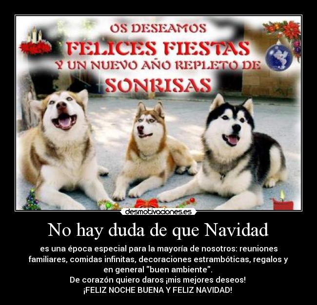 No hay duda de que Navidad -