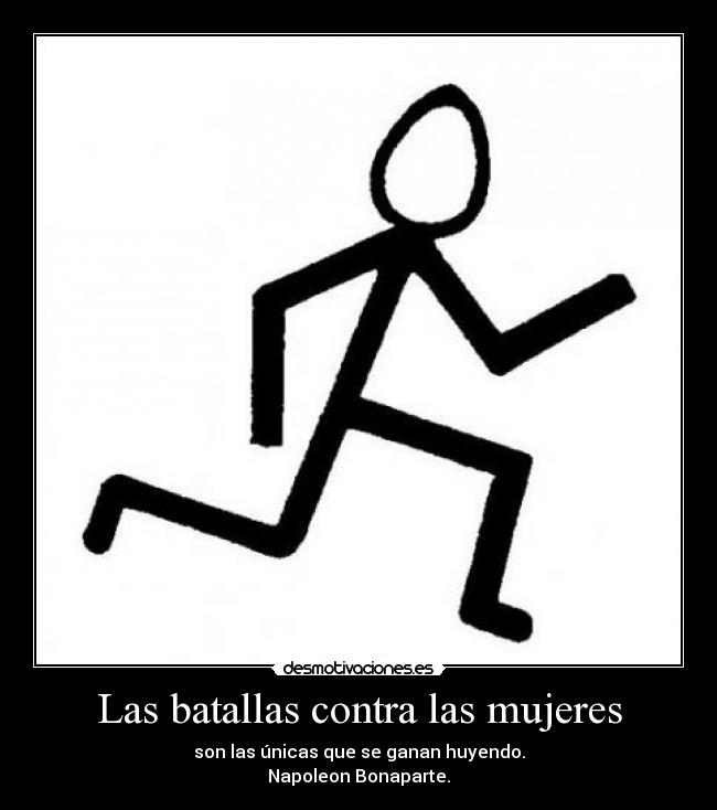 Las batallas contra las mujeres -