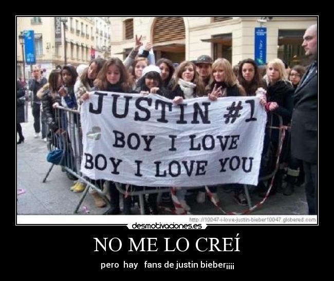 NO ME LO CREÍ - 