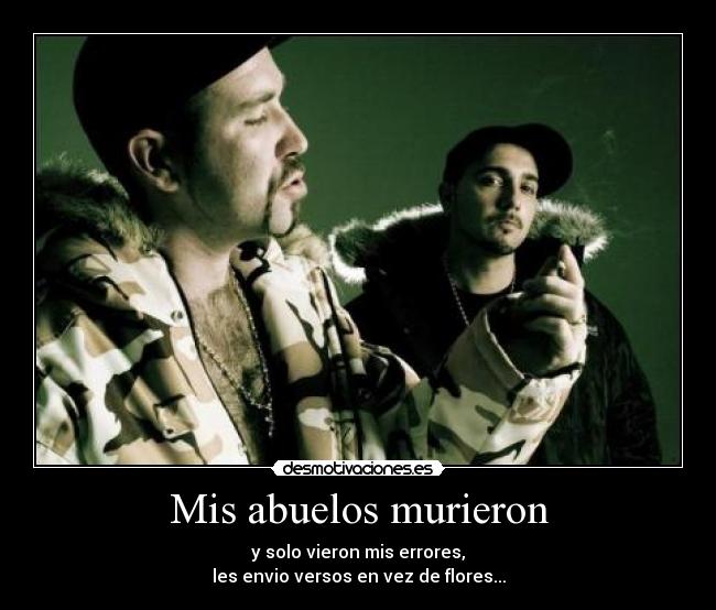 Mis abuelos murieron - 
