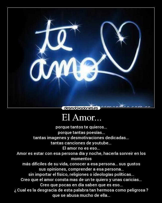 El Amor... -