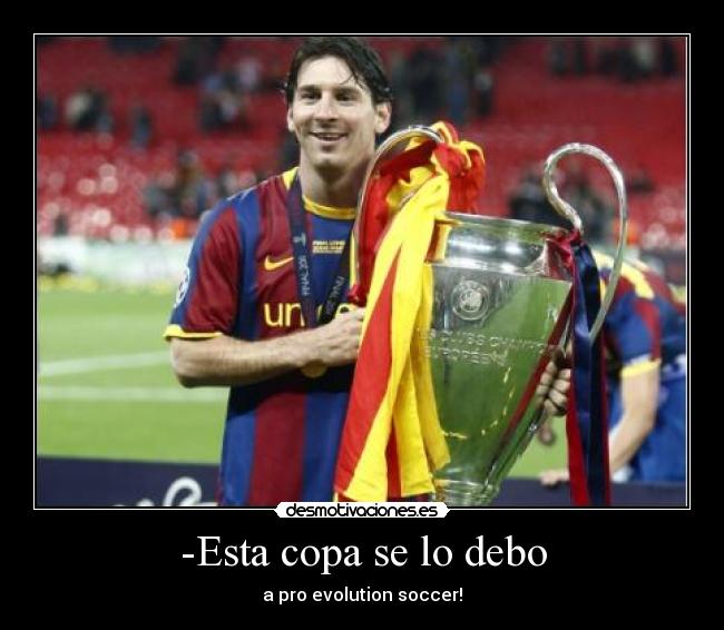 -Esta copa se lo debo -