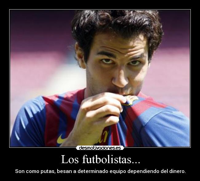 Los futbolistas... - 