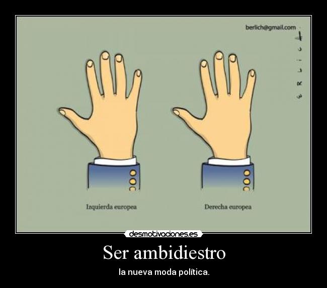 Ser ambidiestro - 