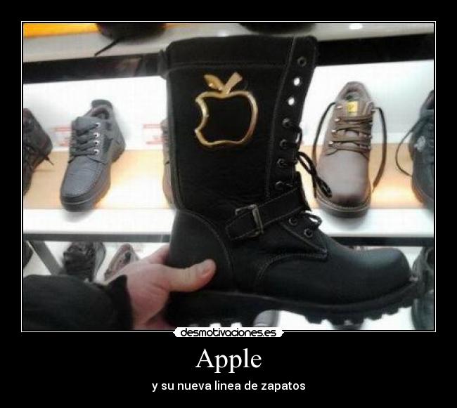 Apple - y su nueva linea de zapatos