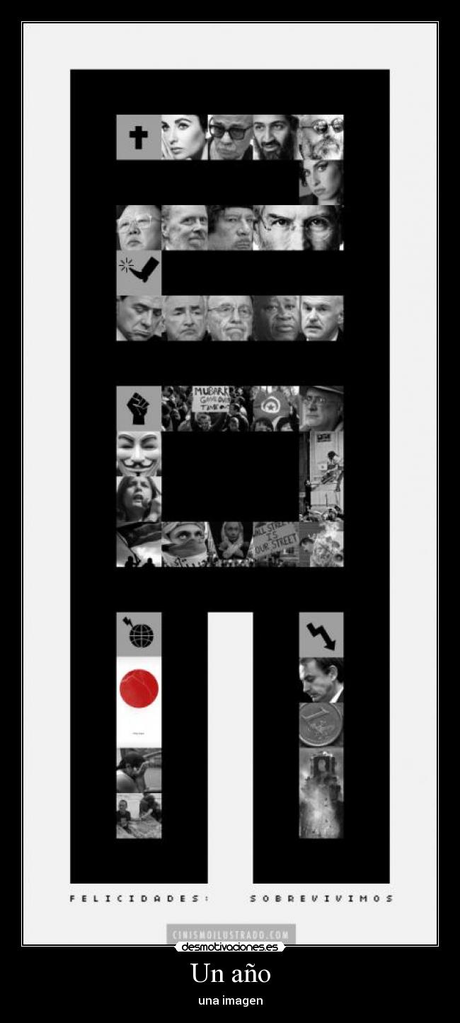 Un año - una imagen