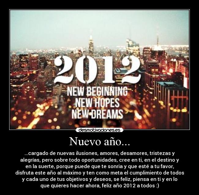 Nuevo año... - 