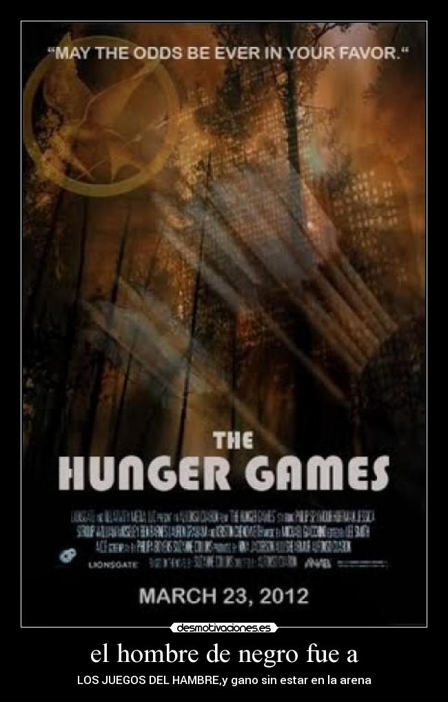 el hombre de negro fue a - 