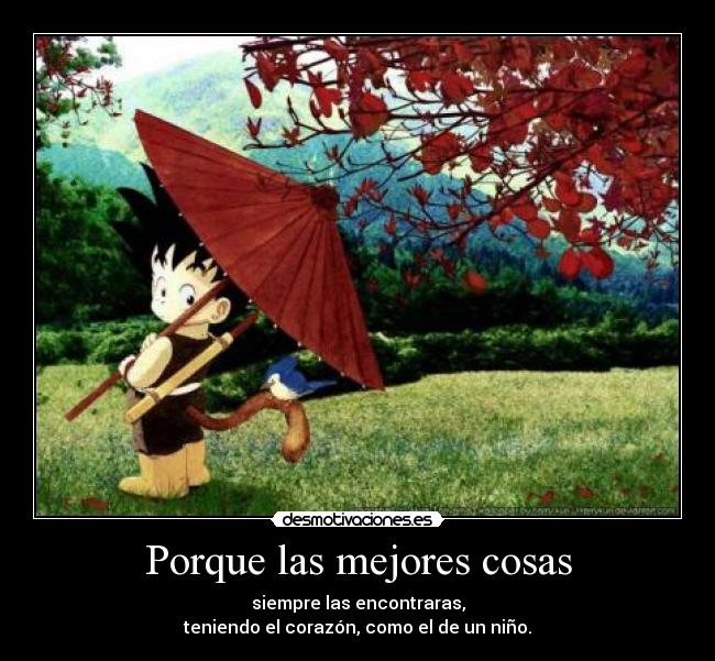 Porque las mejores cosas - 