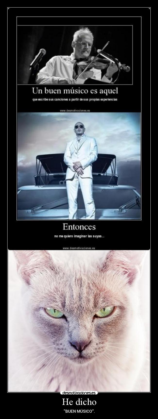 He dicho - BUEN MÚSICO.