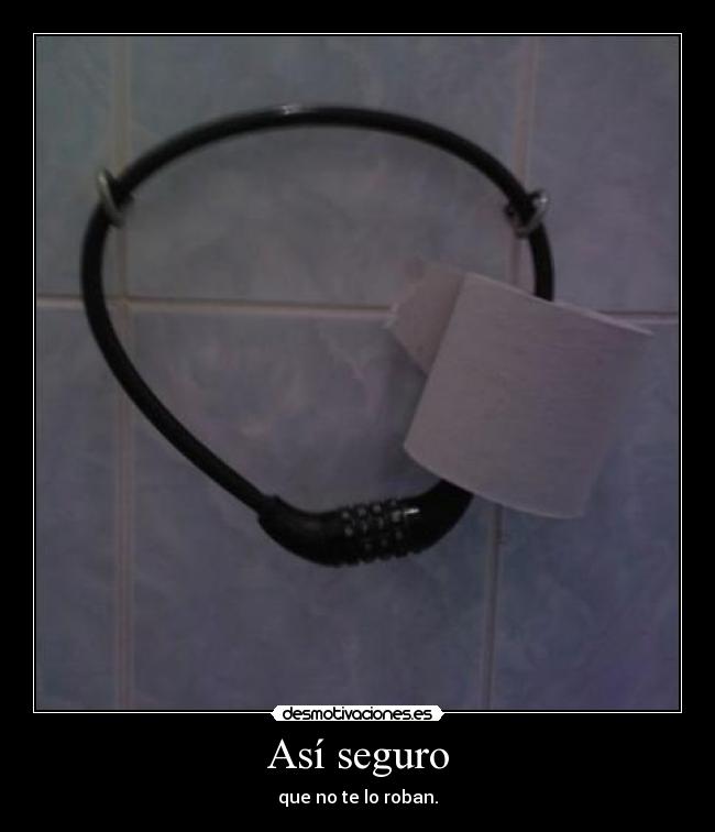 Así seguro - 