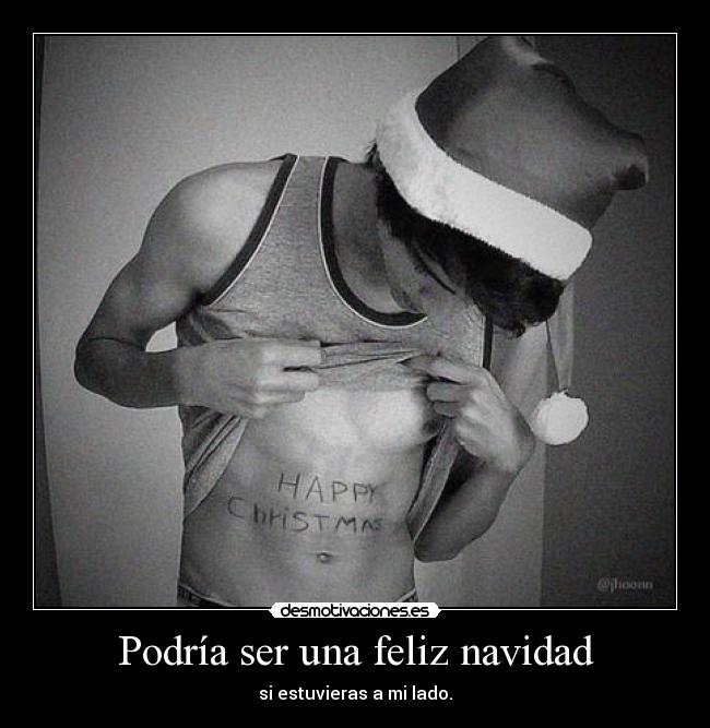Podría ser una feliz navidad -