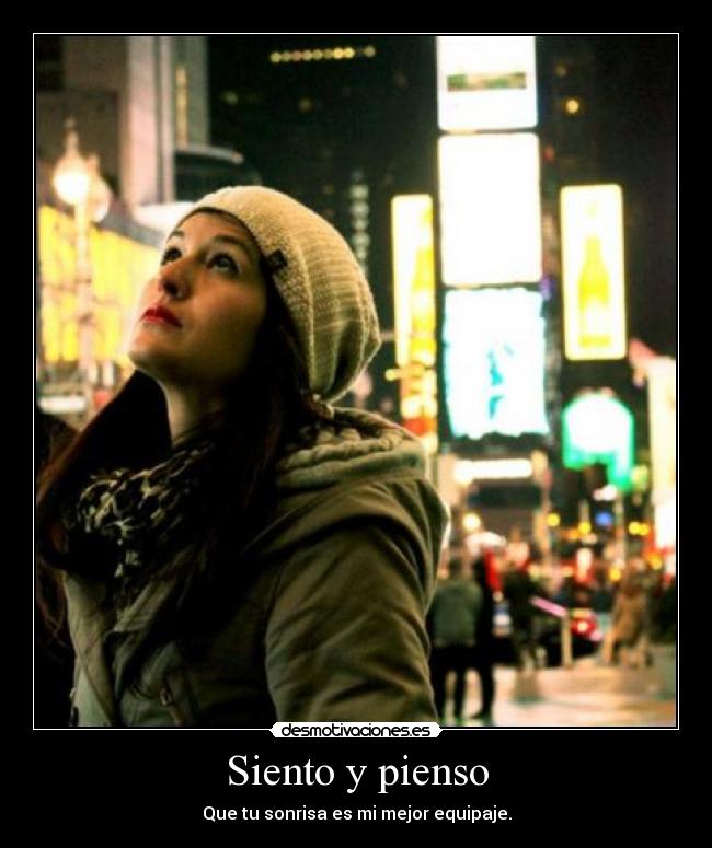Siento y pienso - 
