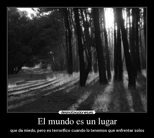 El mundo es un lugar -