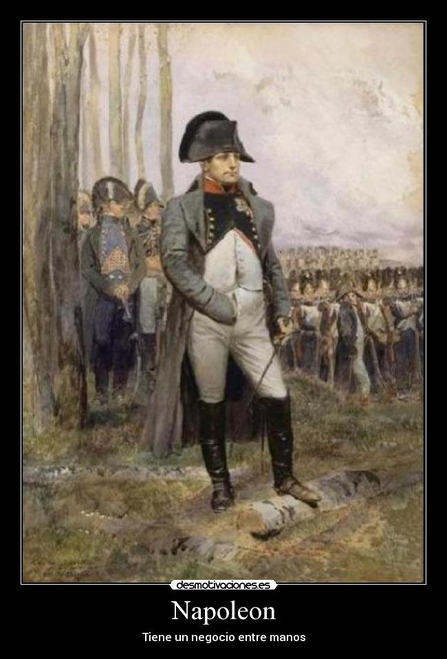 carteles napoleon desmotivaciones