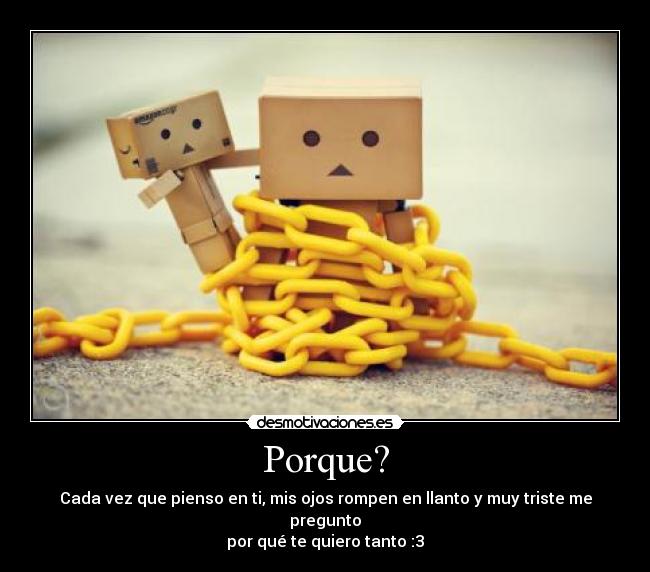 Porque? -