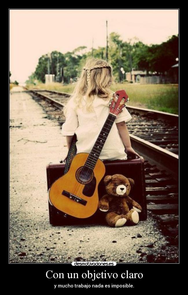 Con un objetivo claro -