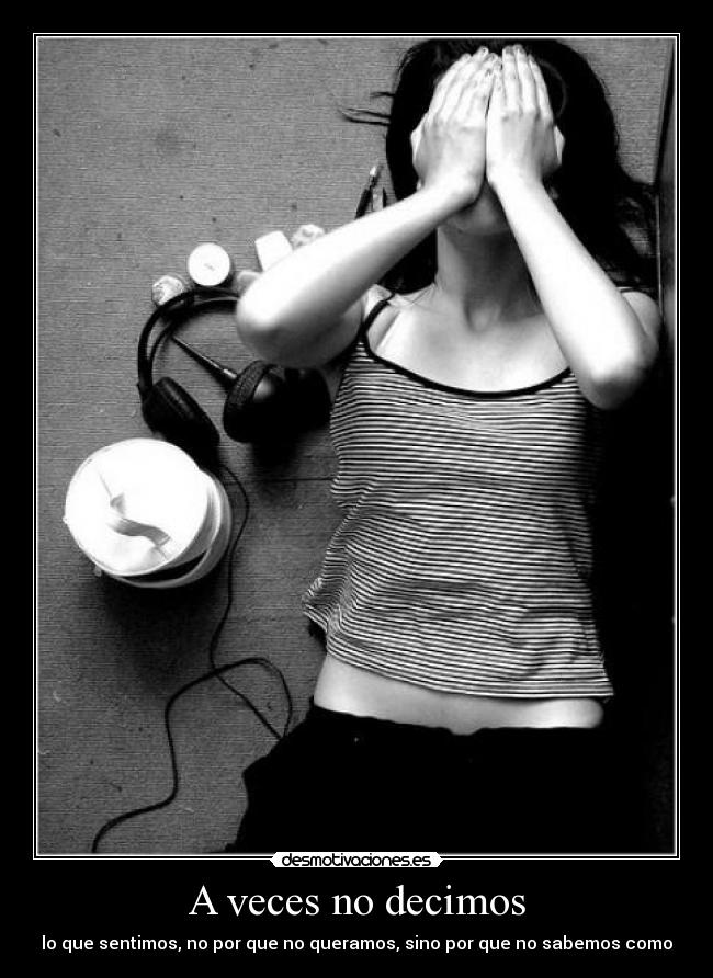 A veces no decimos - 