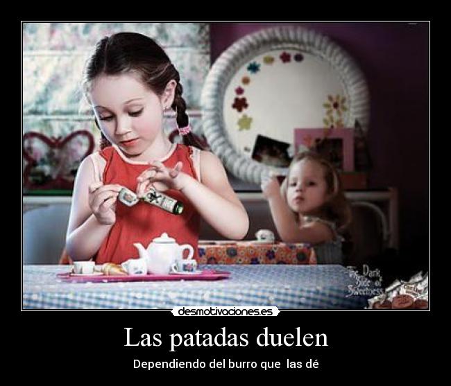 Las patadas duelen -