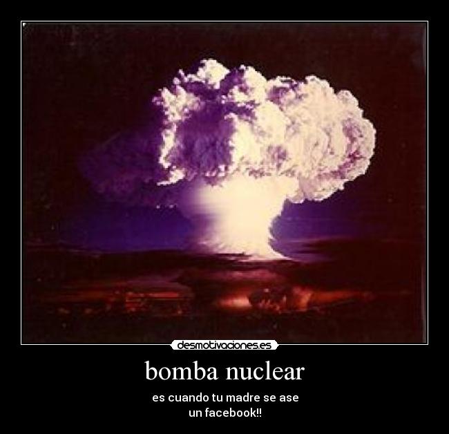 bomba nuclear -