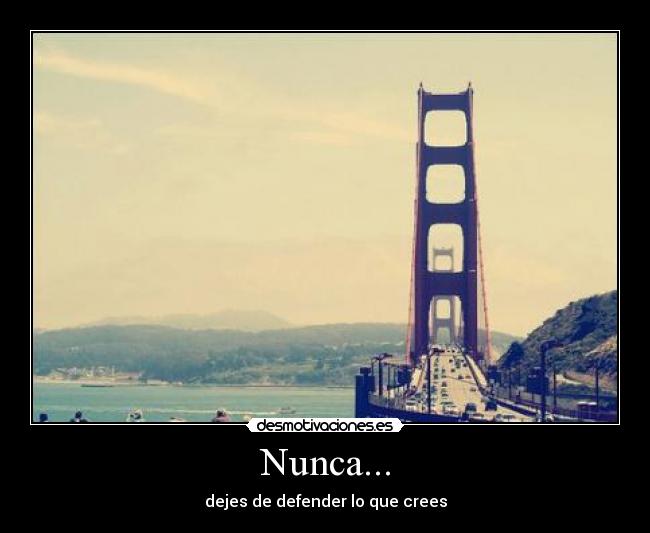 Nunca... - 