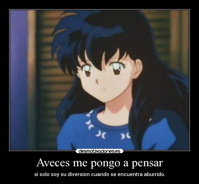 Aveces me pongo a pensar - 