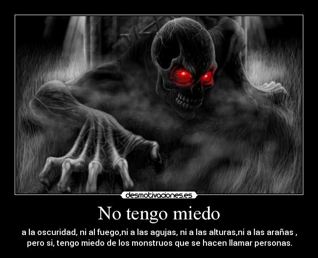 No tengo miedo -