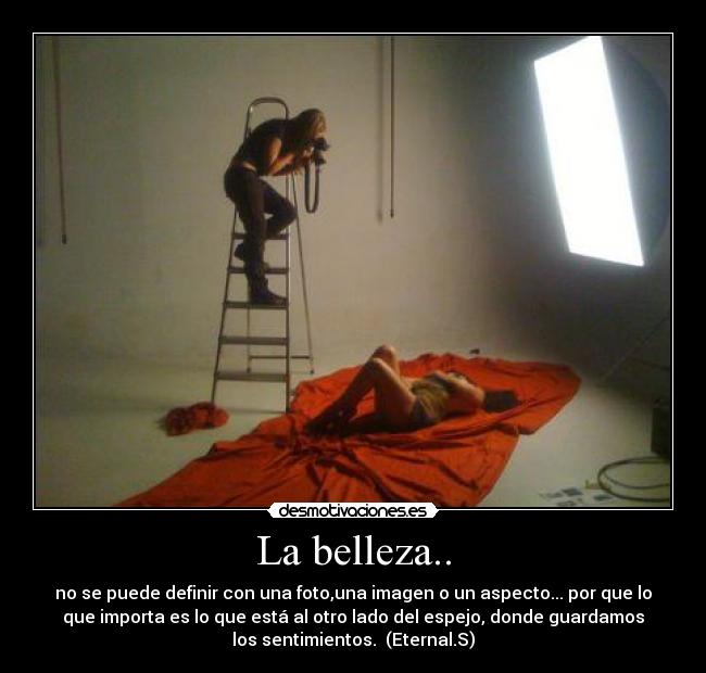 La belleza.. -