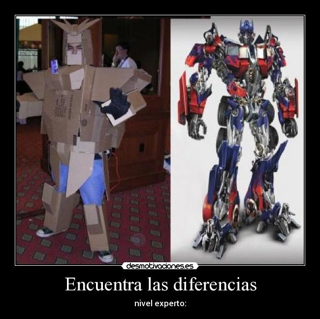 Encuentra las diferencias - nivel experto: