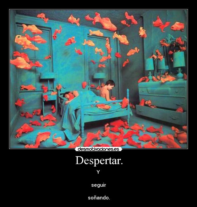 carteles sonar dormir despertar desmotivaciones