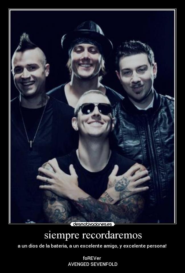 carteles the rev a7x siempre desmotivaciones