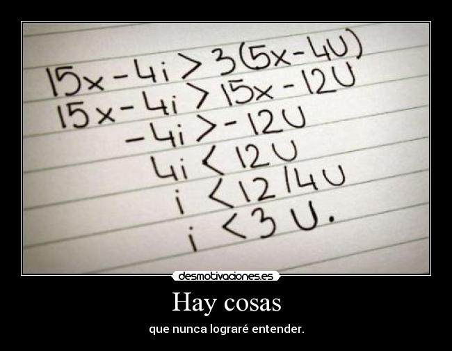 Hay cosas - 