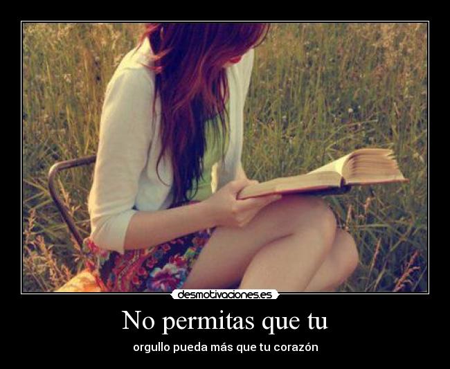 No permitas que tu -