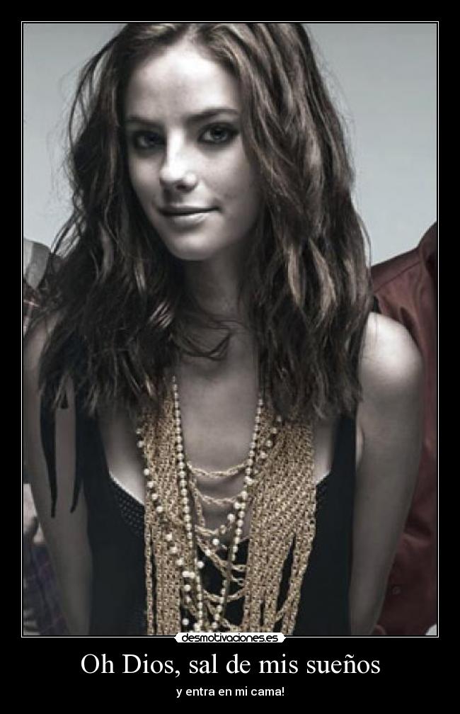 Oh Dios, sal de mis sueños -