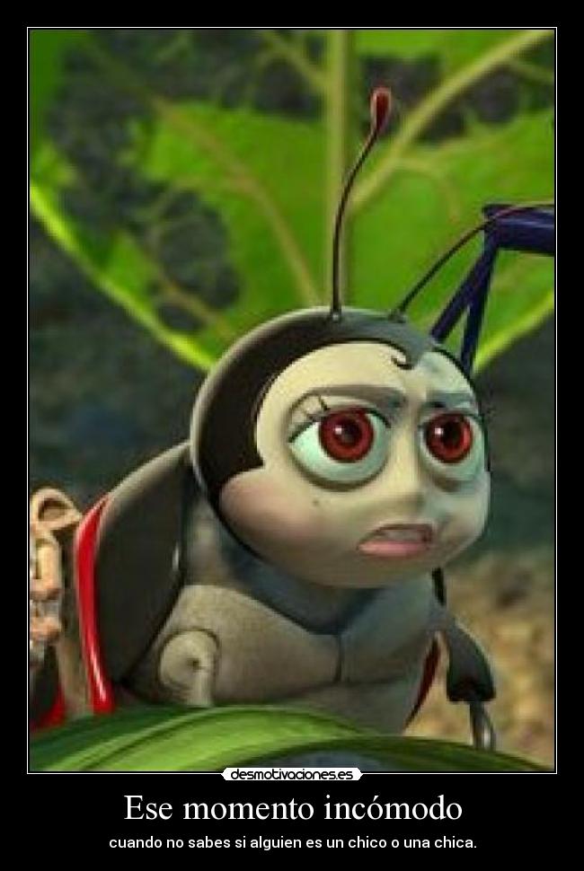 Ese momento incómodo -