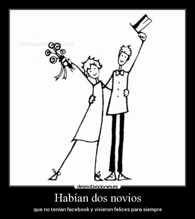 Habían dos novios -