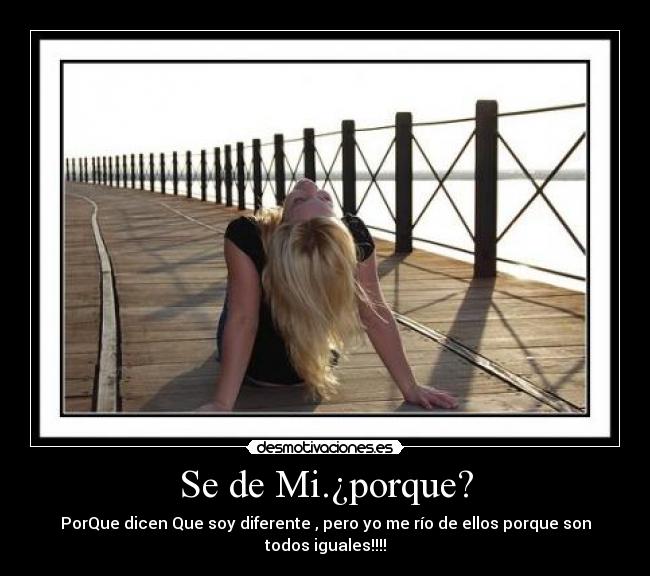 Se de Mi.¿porque? -