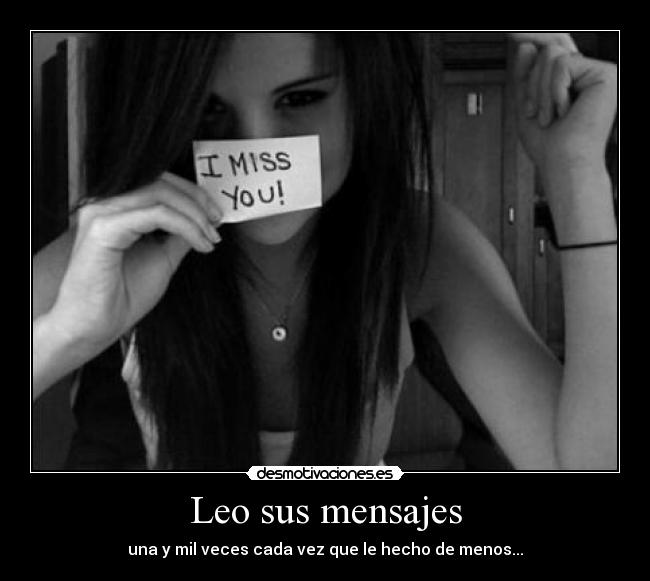 Leo sus mensajes - 