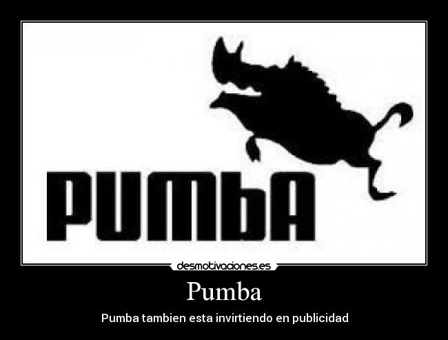 Pumba - Pumba tambien esta invirtiendo en publicidad