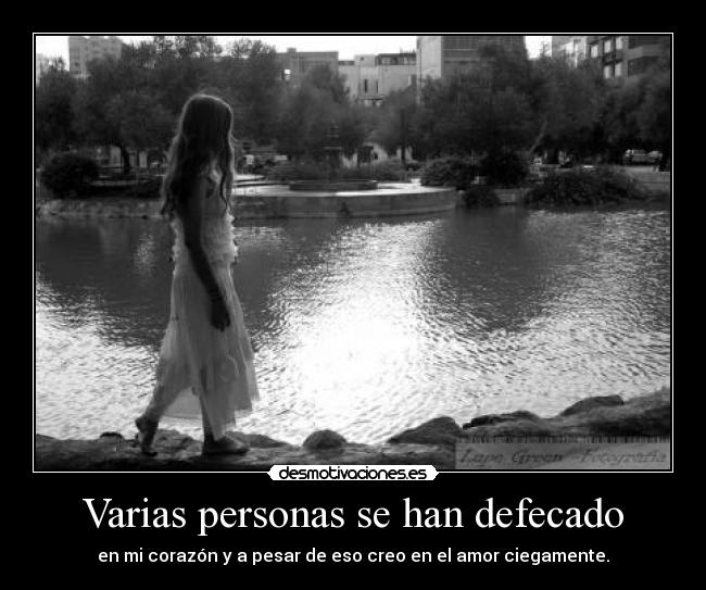 Varias personas se han defecado -