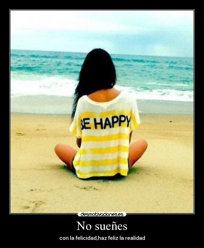 No sueñes -
