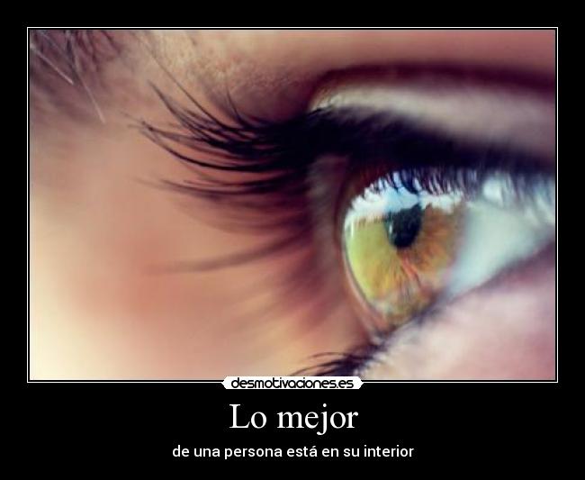 Lo mejor -