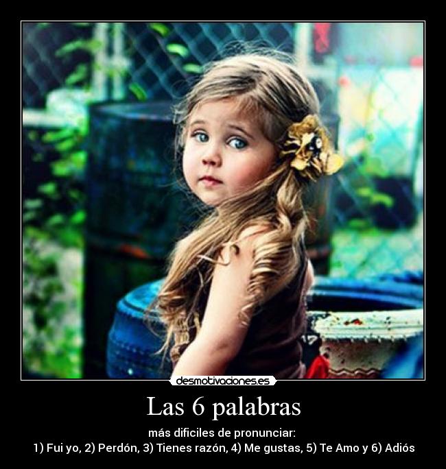 Las 6 palabras - 