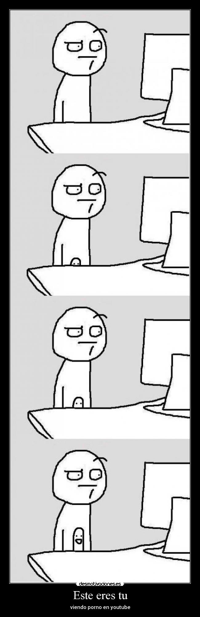 carteles youtube computadora amiguito feliz desmotivaciones