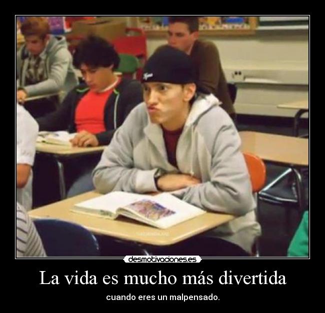 La vida es mucho más divertida - cuando eres un malpensado.